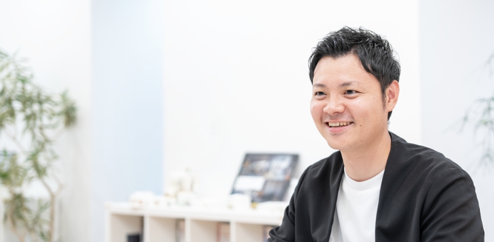 代表メッセージのバナー