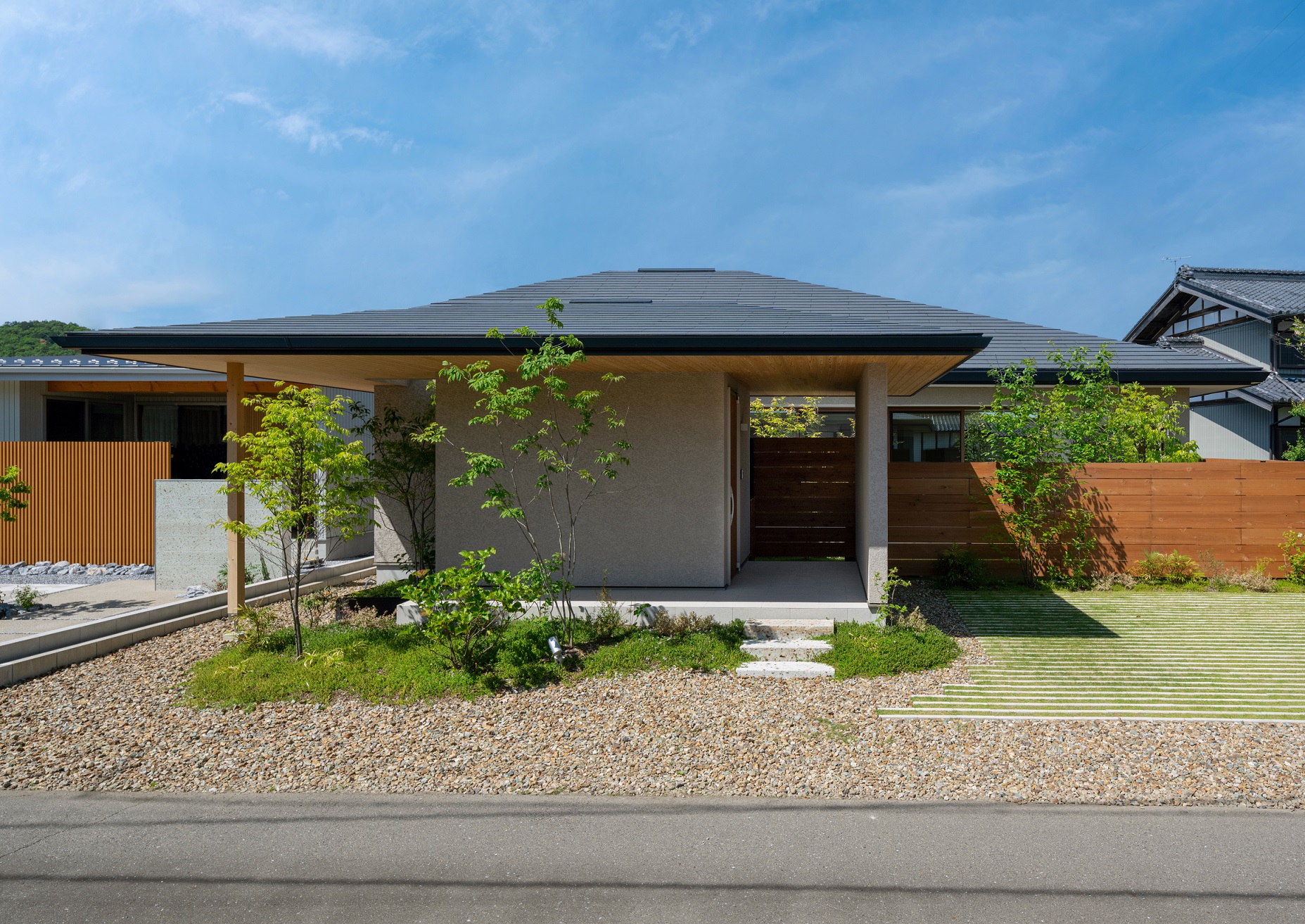 北欧インテリアが似合う和の平屋|岐阜・愛知の注文住宅ならグランハウス一級建築士事務所