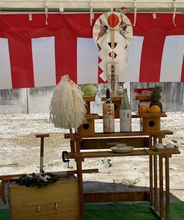 グランハウス-グランハウス一級建築士事務所ー地鎮祭-準備するもの-のし付きお酒