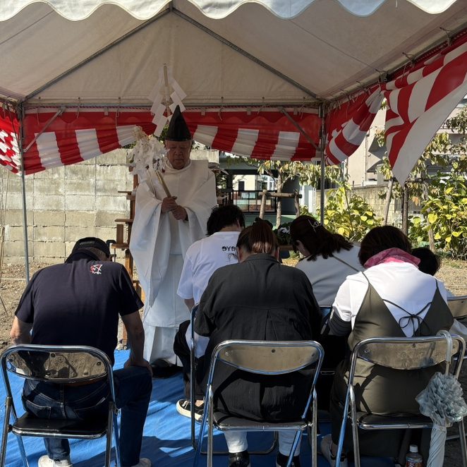 四日市市K様地鎮祭をしました！