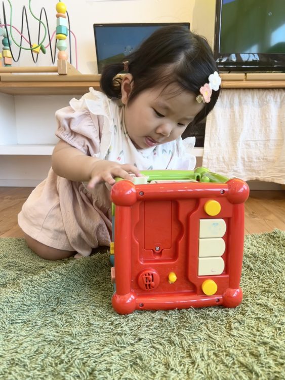 ３グランハウス長良スタジオキッズスペースの様子