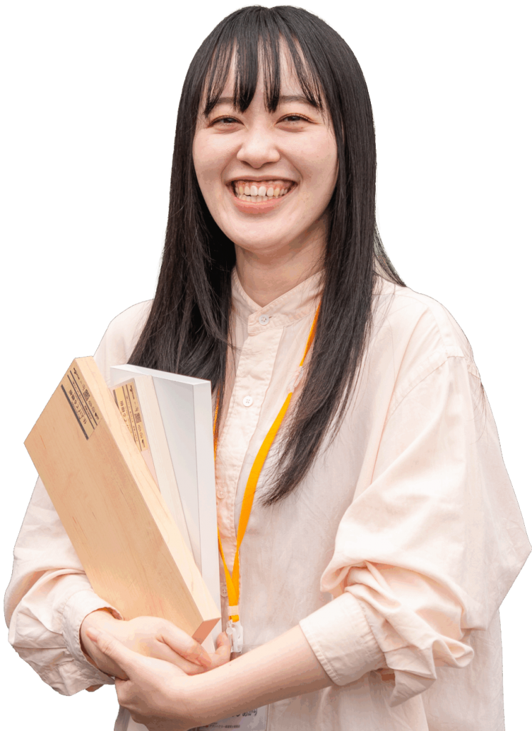 私も早くから活躍したいと思い、入社を決めました！