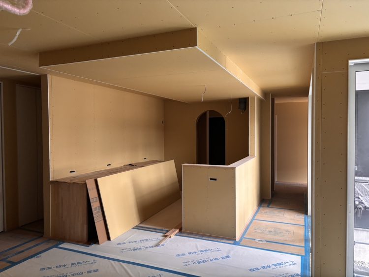 2グランハウス-グランハウス一級建築士事務所ー木完案内-大工工事完了-現場案内