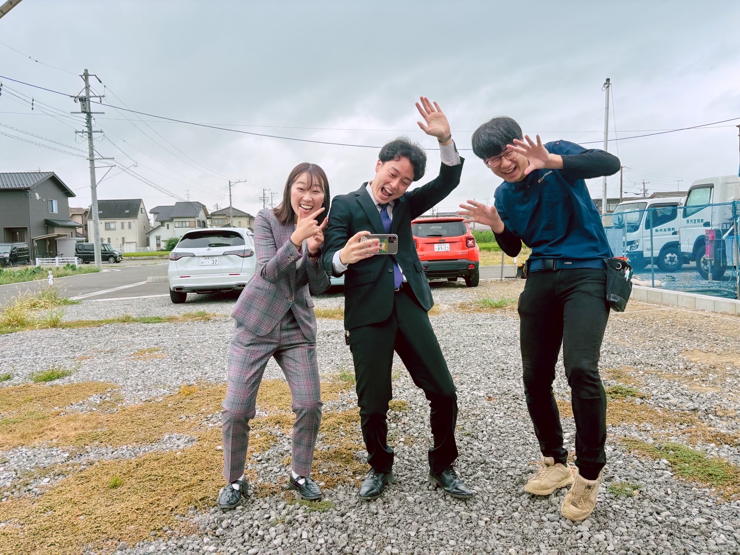 グランハウス‐グランハウス一級建築士事務所‐地鎮祭‐記念写真‐家づくりの思い出