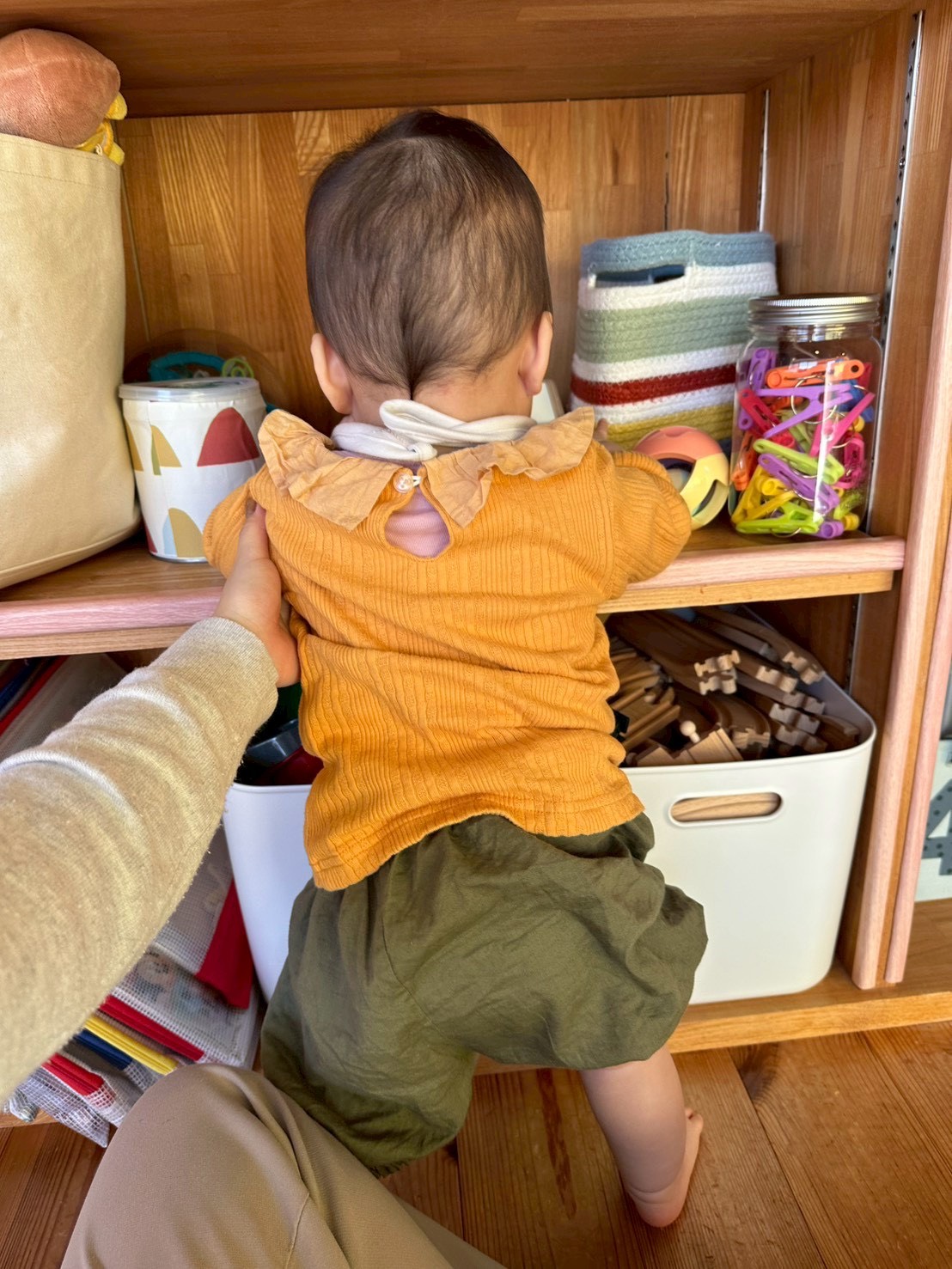 5グランハウス茜部スタジオキッズスペースでの様子