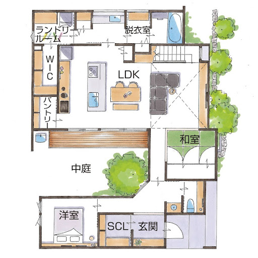 グランハウス　間取り