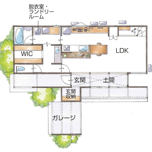 グランハウス　間取り