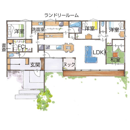 グランハウス　間取り