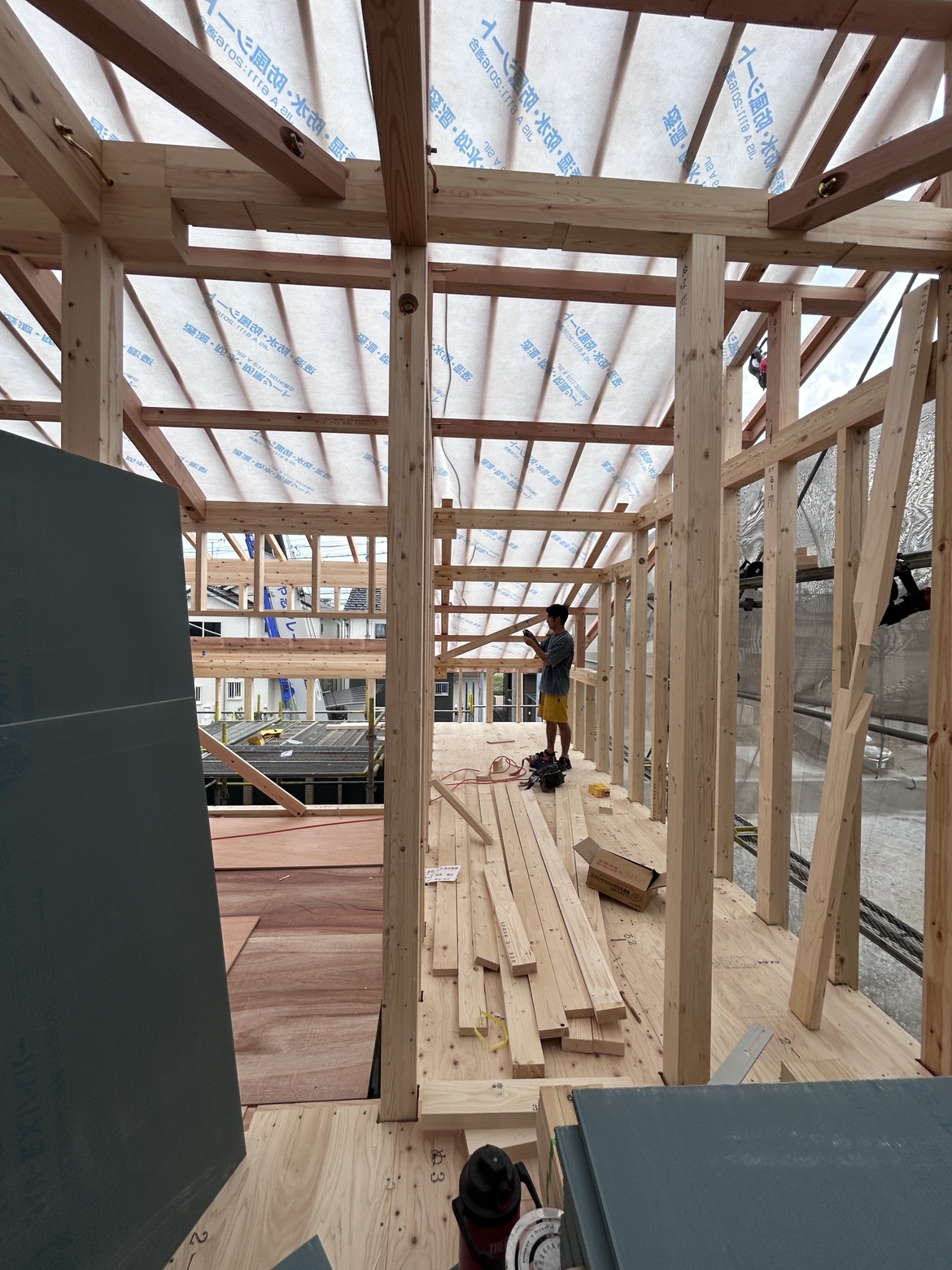 グランハウス-グランハウス一級建築士事務所-上棟