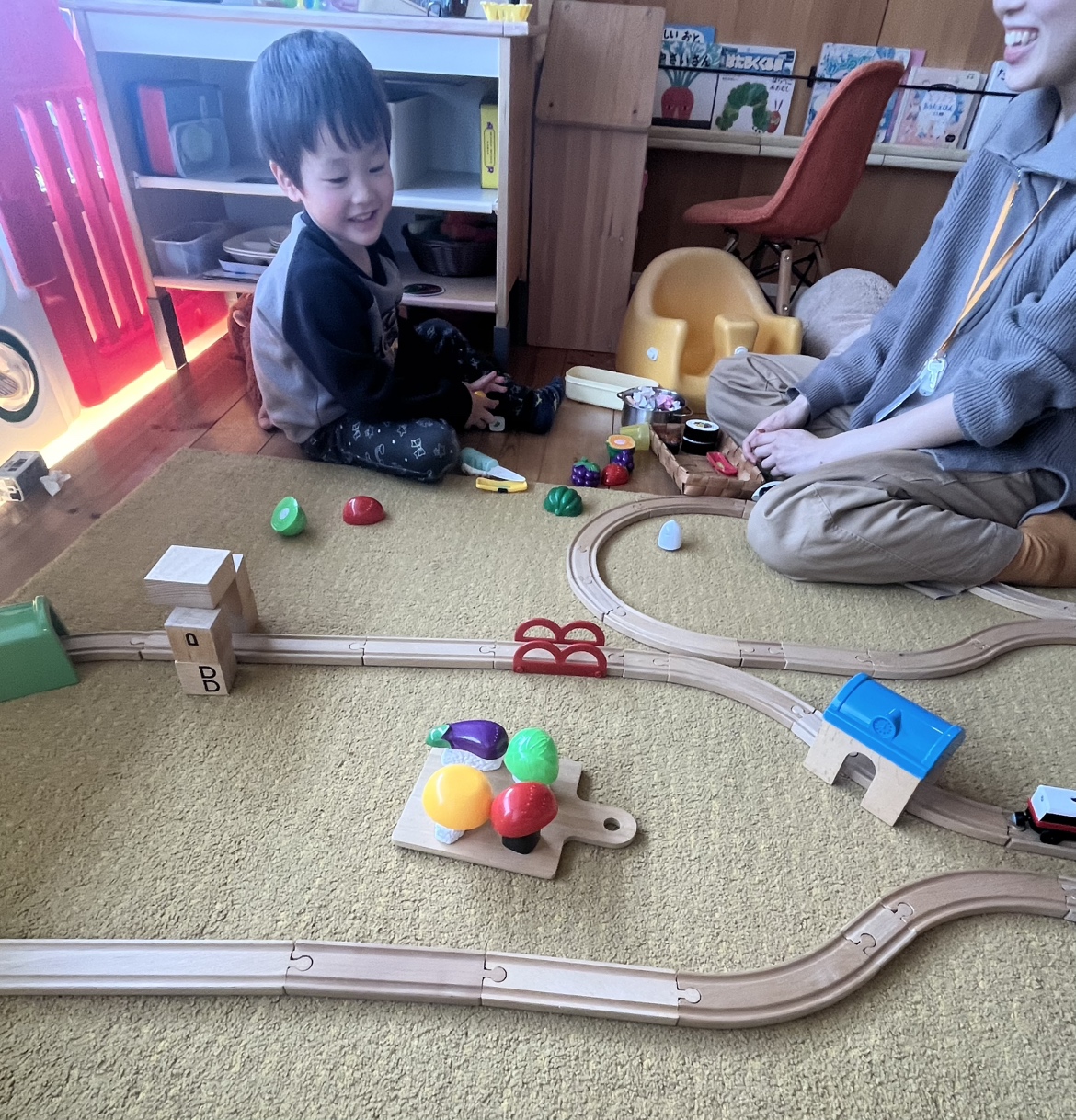 ３グランハウス可児スタジオキッズスペースの様子