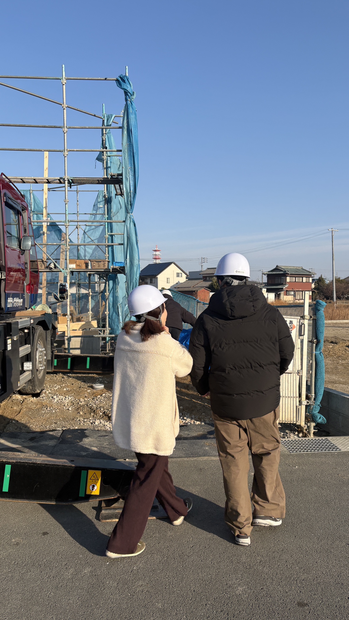 1グランハウス-グランハウス一級建築士事務所-津スタジオー上棟式-上棟一棟目