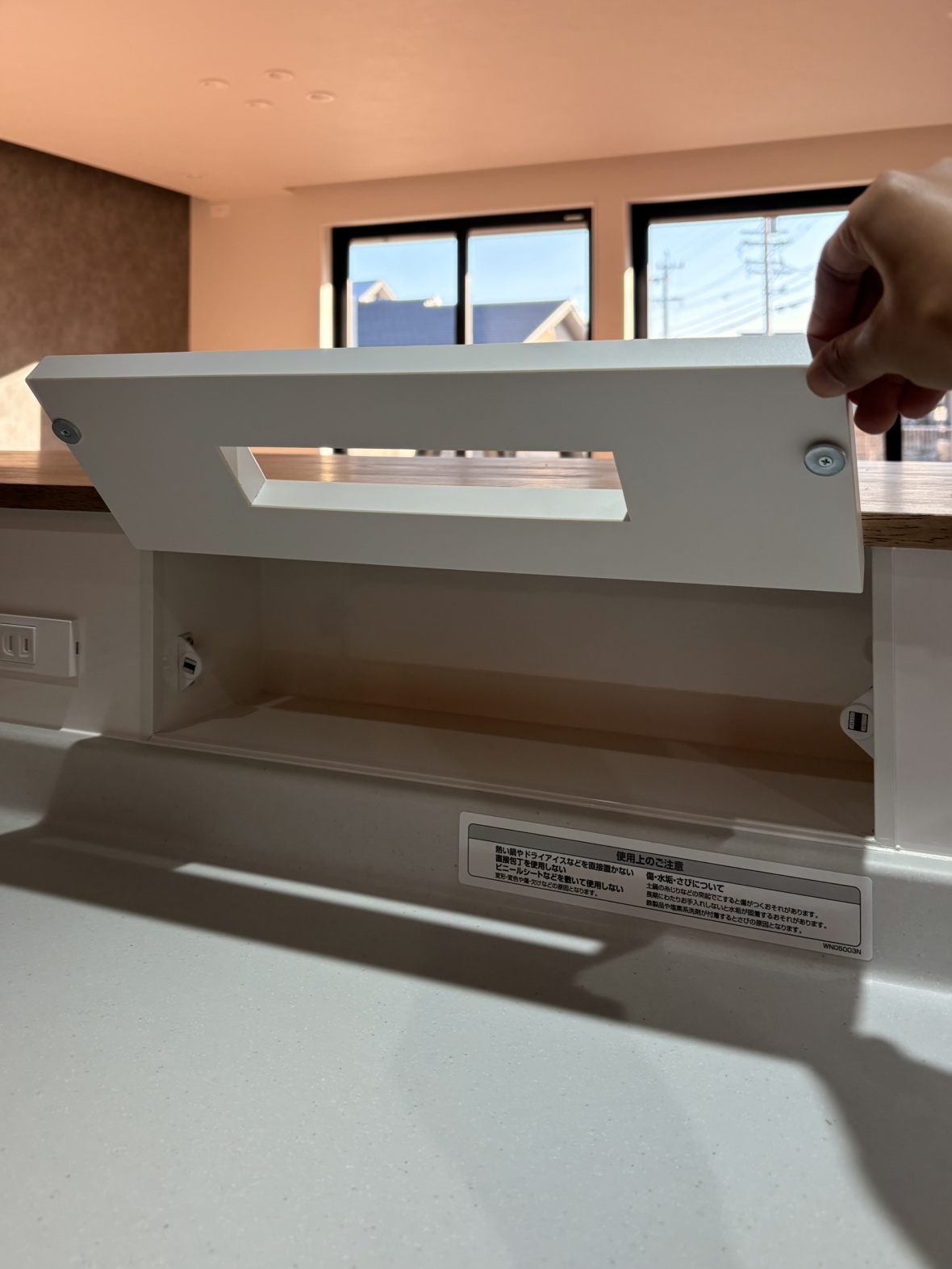 グランハウス-グランハウス一級建築士事務所-現場管理-造作家具-ペーパーニッチ