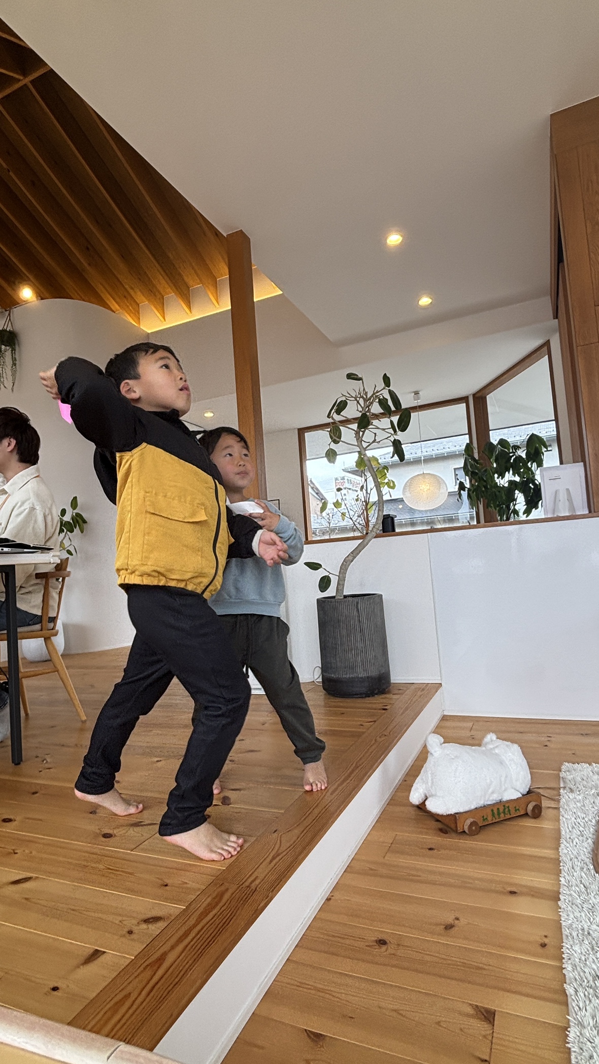 6グランハウス大垣スタジオキッズスペースでの様子