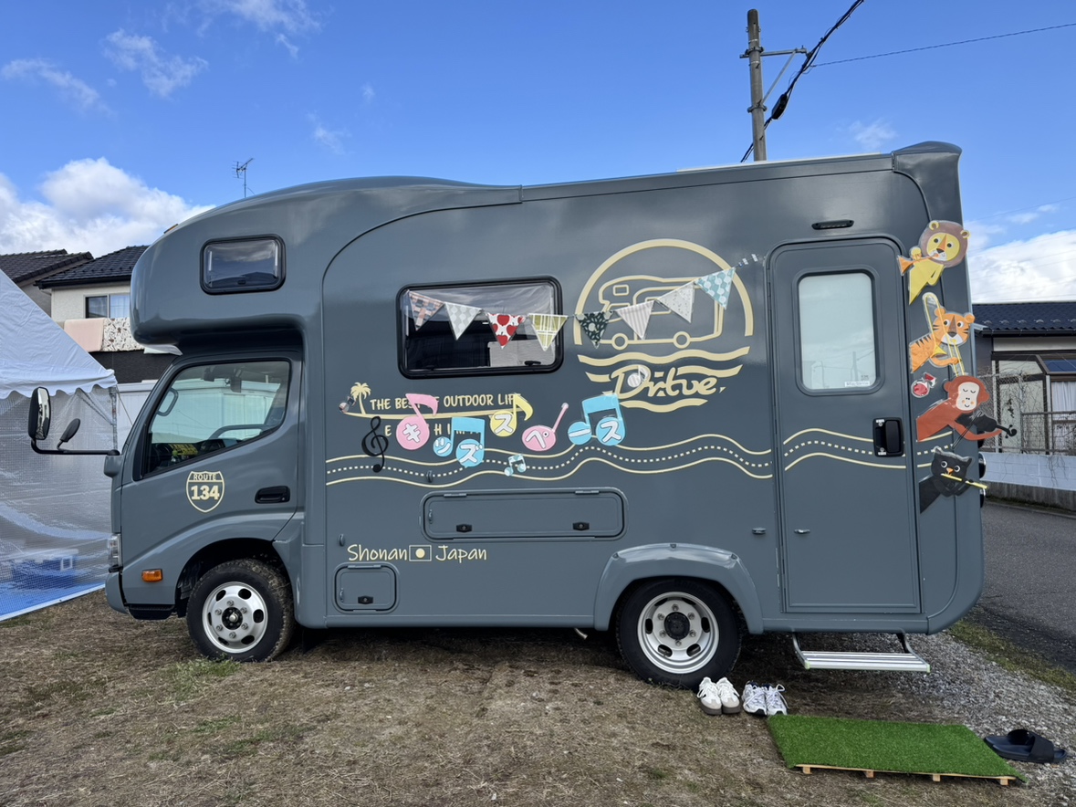 2グランハウス見学会キャンピングカーキッズスペースの様子