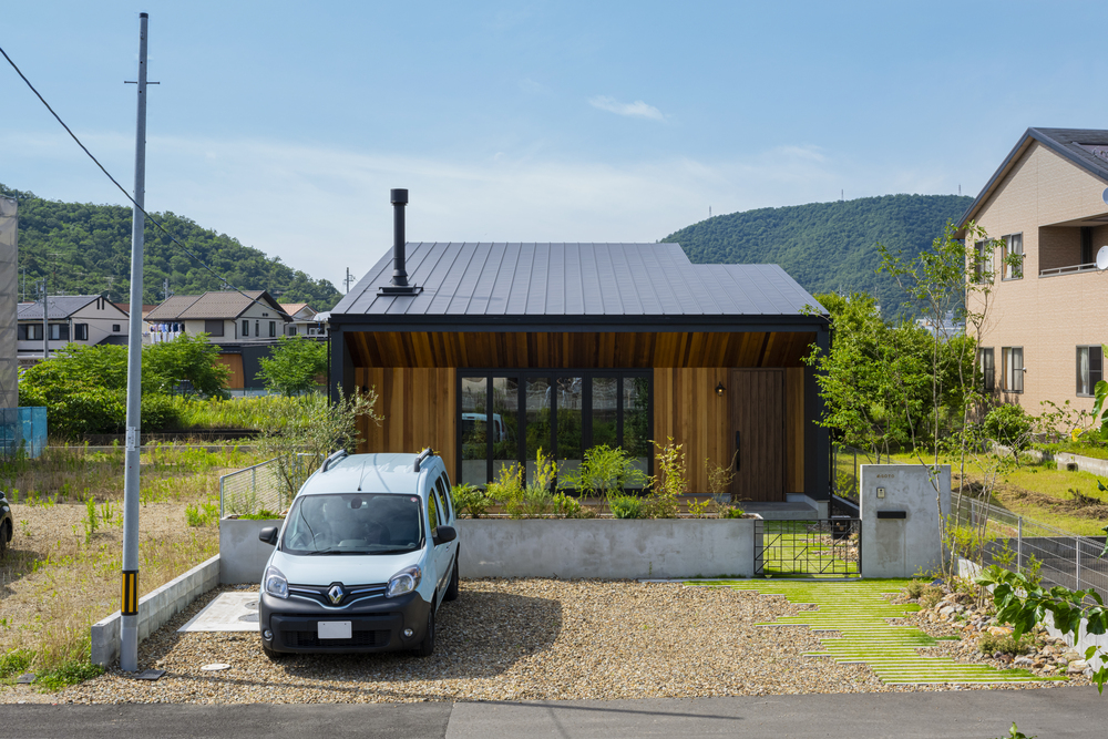 グランハウスの施工事例｜通り土間とモルタルキッチンがある家 外観