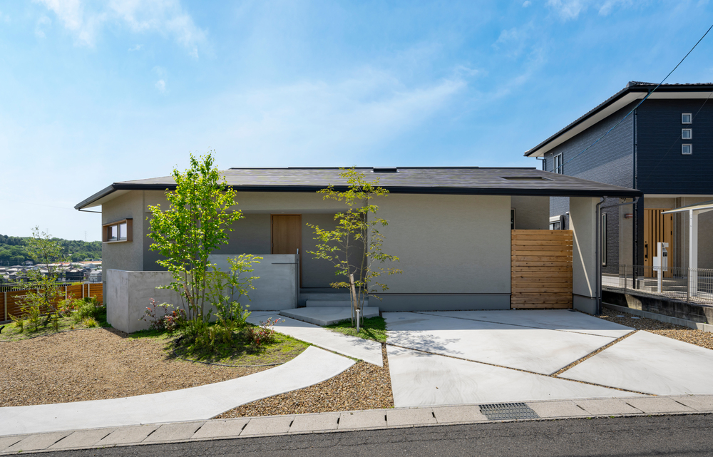 グランハウスの施工事例｜柔らかな景色を楽しむ住まい 外観