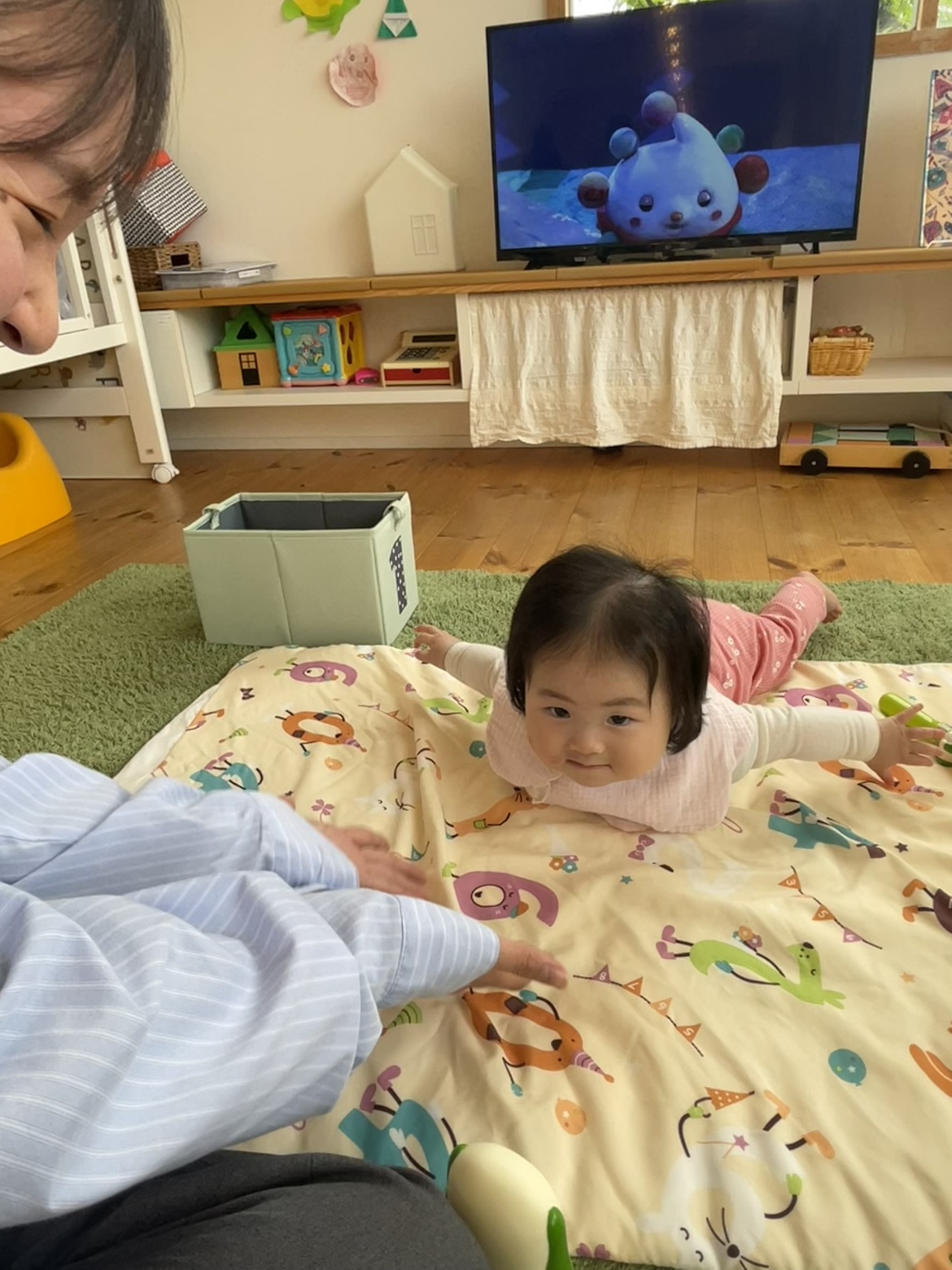 ６グランハウス長良スタジオキッズスペースでの様子