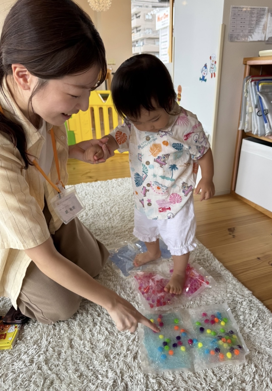 グランハウス茜部スタジオキッズスペースでの様子 (5)