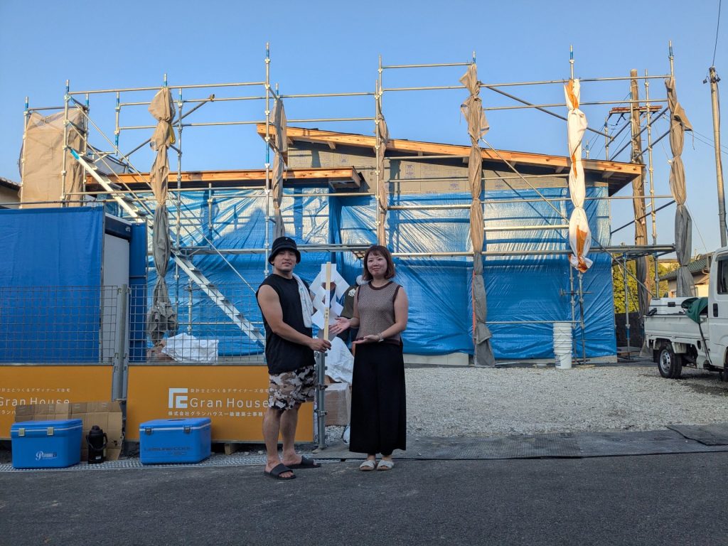 グランハウス-グランハウス一級建築士事務所-現場管理-岐阜-三重-愛知-大阪-上棟-上棟式