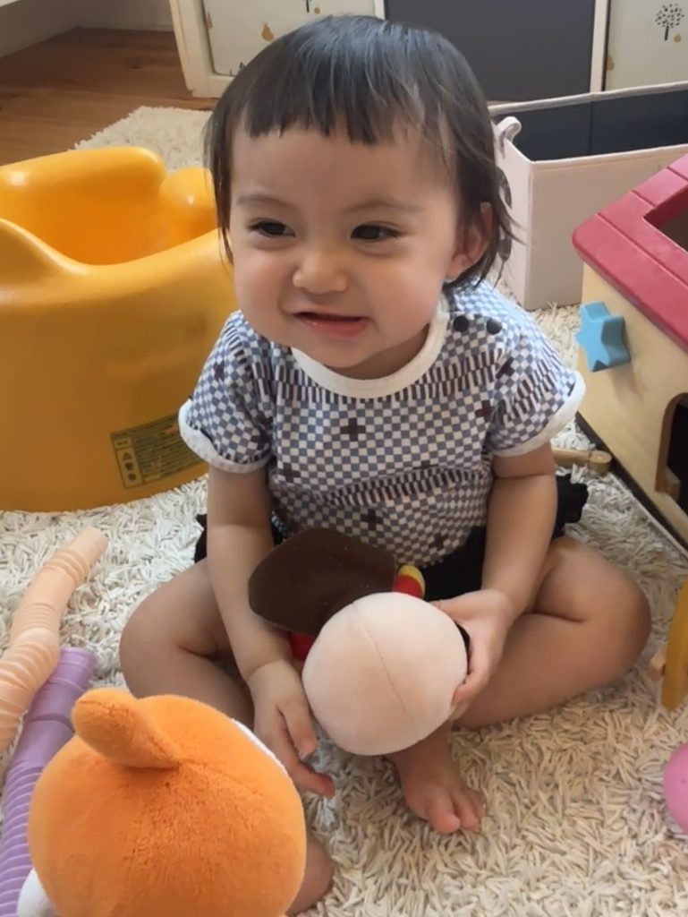 6グランハウス大垣スタジオキッズスペースでの様子